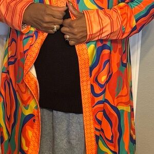 Vibrant Multicolor Women's Jacket